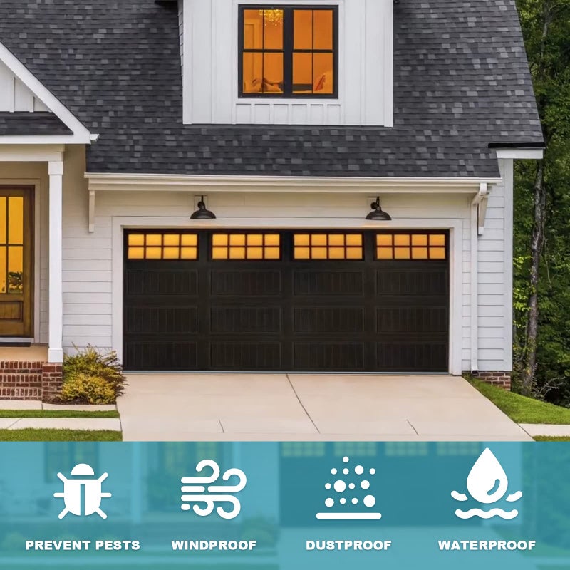 Earthtec Garage Door Weather Seal - Bottom Seal Bead Type - Grey Vinyl (10') - Image 5